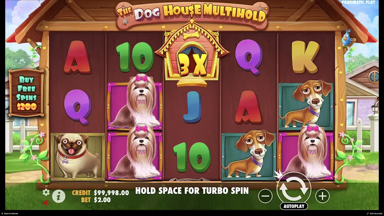 Dog house Multihold слот демо без регистрации